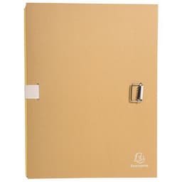 Lot de 10 Chemise dos extensible papier kraft - Image principale