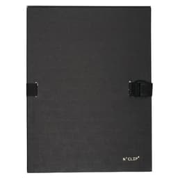 Lot de 10 chemises dos extensible n'clip Noir - Image principale