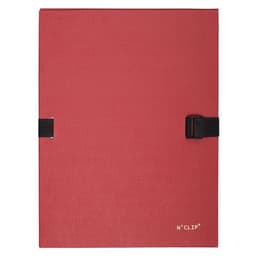Lot de 10 chemises dos extensible n'clip Rouge - Image principale