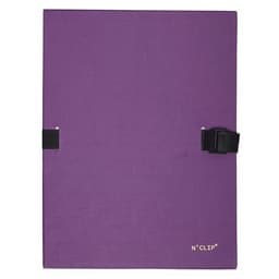 Lot de 10 chemises dos extensible n'clip Violet - Image principale