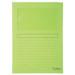 Lot de 16 Paquet 25 chemises à fenêtre forever 120g/m² 22x31cm Tilleul - Image principale