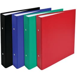 Set de 20 classeurs PP 2 anneaux 30mm A5 assorties - Image principale