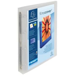Classeur 4 anneaux 30mm PP chromaline krea cover A4 maxi - Image 2
