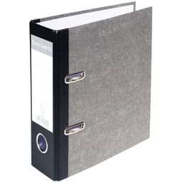 Lot de 10 Classeur à levier papier marbre gris dos de 70mm A5 vertical - Image principale