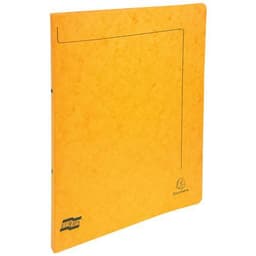 Lot de 10 classeurs 2 anneaux 15mm carte lustrée A4 Jaune - Image principale