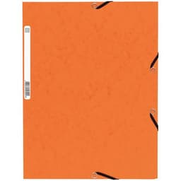 Set 50 chemises 3 rabats carte lustrée 355gm² A4 Assorties - Image principale