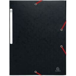 Chemises à élastiques carte lustrée 3 rabats monobloc - Image principale