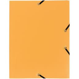 Lot de 30 chemises à élastique 3 rabats PP 4/10e opaque eco A4 Jaune - Image principale