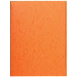 Lot de 25 chemises simple sans élastique avec 3 rabats 400gm² A4 Orange - Image principale