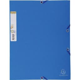 Chemise 3 rabats à élastique carte recyclée 380g/m2 A4 - Image principale
