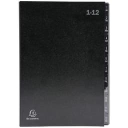 Lot de 12 Trieur rigide économique ordonator 12 compartiments 24x34cm - Image principale