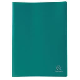 Lot de 8 Protège-documents en PP souple opaque 200 vues A4 Vert foncé - Image principale