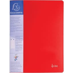 Protège-documents rigide avec porte étiquette 80 vues - Image 3