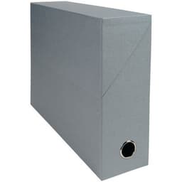 Lot de 5 boîtes transfert dos 90mm papier toeilé Gris - Image principale