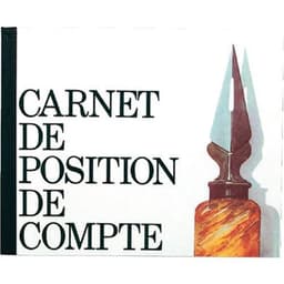 Lot de 5 Piqûre position de compte 16x19,5cm 40 pages - Image principale
