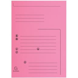 Paquet de 25 chemises 2 rabats super 250 contact - 24x32cm - Image 2