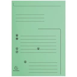Paquet de 25 chemises 2 rabats super 250 contact - 24x32cm - Image principale