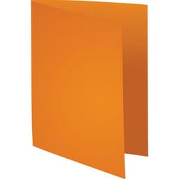 Lot de 5 Chemises foldyne 180 à bord décalé Orange - Image principale