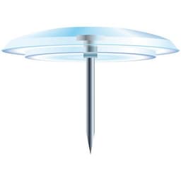 Boîte 40 punaise pointe 7mm diamètre 10mm cristal translucid - Image principale