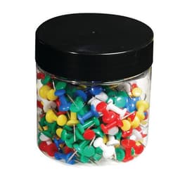 Boîte de 200 épingles push pins hauteur de pointe 7mm - Image principale