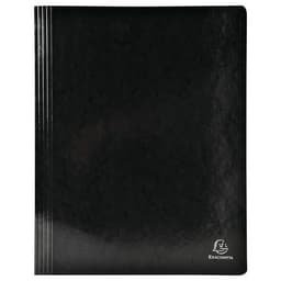 Lot de 25 chemises à lamelle pelliculée 355gm² iderama A4 Noir - Image principale