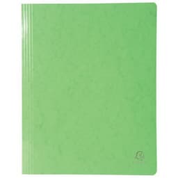 Lot de 25 chemises à lamelle pelliculée 355gm² iderama A4 Vert anis - Image principale