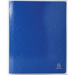 Lot de 25 chemises à lamelle pelliculée 355gm² iderama A4 Bleu foncé - Image principale