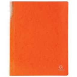 Lot de 25 chemises à lamelle pelliculée 355gm² iderama A4 Orange - Image principale