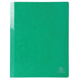 Lot de 25 chemises à lamelle pelliculée 355gm² iderama A4 Vert foncé - Image principale