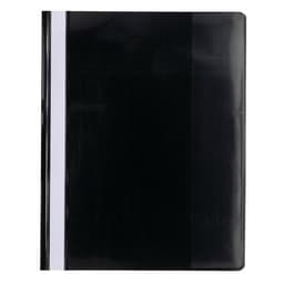Lot de 10 chemises de présentation à lamelles pvc premium - a4 Noir - Image principale