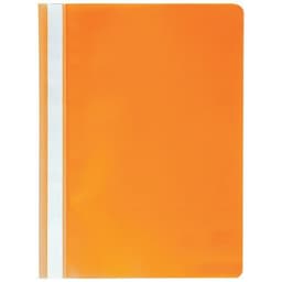 Lot de 25 chemises de présentation à lamelles PP standard A4 Orange - Image principale
