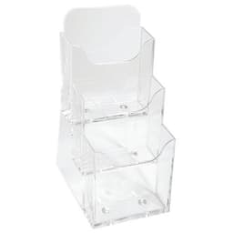 Lot de 4 Distributeur monobloc prospectus (1/3 a4) (3 compartiments) - Image principale