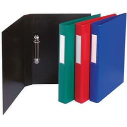 Classeur rembordé PP 2 anneaux rond 25mm sur 3eme couverture - Image principale
