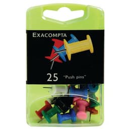 Boîte de 25 épingles push pins hauteur de pointe 7mm - Image principale