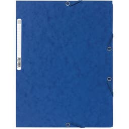 Chemise 3 rabats à élastiques carte lustrée 400G/M2 - A4 - Exacompta - Image 4
