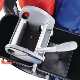 Chariot de lavage avec presse couvercle et sac plastifié - 2 seaux 4 L - Image 13