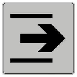 Pictogramme ISO 7001 - Sortie - Image principale