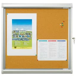 Vitrine intérieur Design -  Fond liège - Porte en plexiglass - Vanerum - Image principale