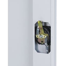 Armoire d'entretien grande largeur coloris gris - Image 10