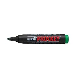 Marqueur permanent Prockey Uni-ball pointe biseautée - vert - Image principale