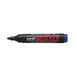 Marqueur permanent Prockey Uni-ball pointe ogive - bleu - Image principale