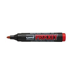 Marqueur permanent Prockey Uni-ball pointe ogive - rouge - Image principale