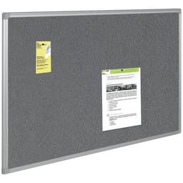 Panneau d'affichage textile - Gris - Image principale