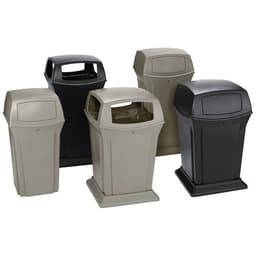 Conteneur Ranger Rubbermaid Noir - Image 4