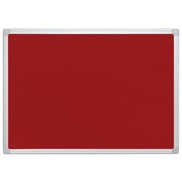Panneau d'affichage textile - Rouge - Image principale