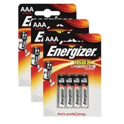 Lot de 24 Pile alcaline - MAX AAA/LR03 FSB8 - Lot de 3 packs de 8 - Energizer - Image principale