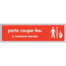 Panneau de signalisation en plexiglas - Prévention incendie - Image principale