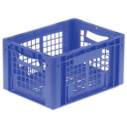 Bac norme Europe fond et parois ajourés - Longueur 400 mm - 19 L à 24 L - Image principale