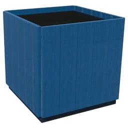 Jardinière Canopée carrée plastique recyclé Espace Urbain - Image 2