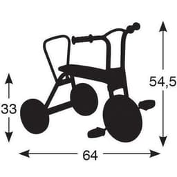 Tricycle selle 33 cm - Image 2